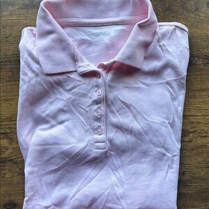 Lands' End Uniform | Soft Pink Polo Shirt
